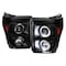 Spec-D Tuning 11-16 Ford F250 Projector Headlights- Black 2LHP-F25011JM-RS - alternate 1